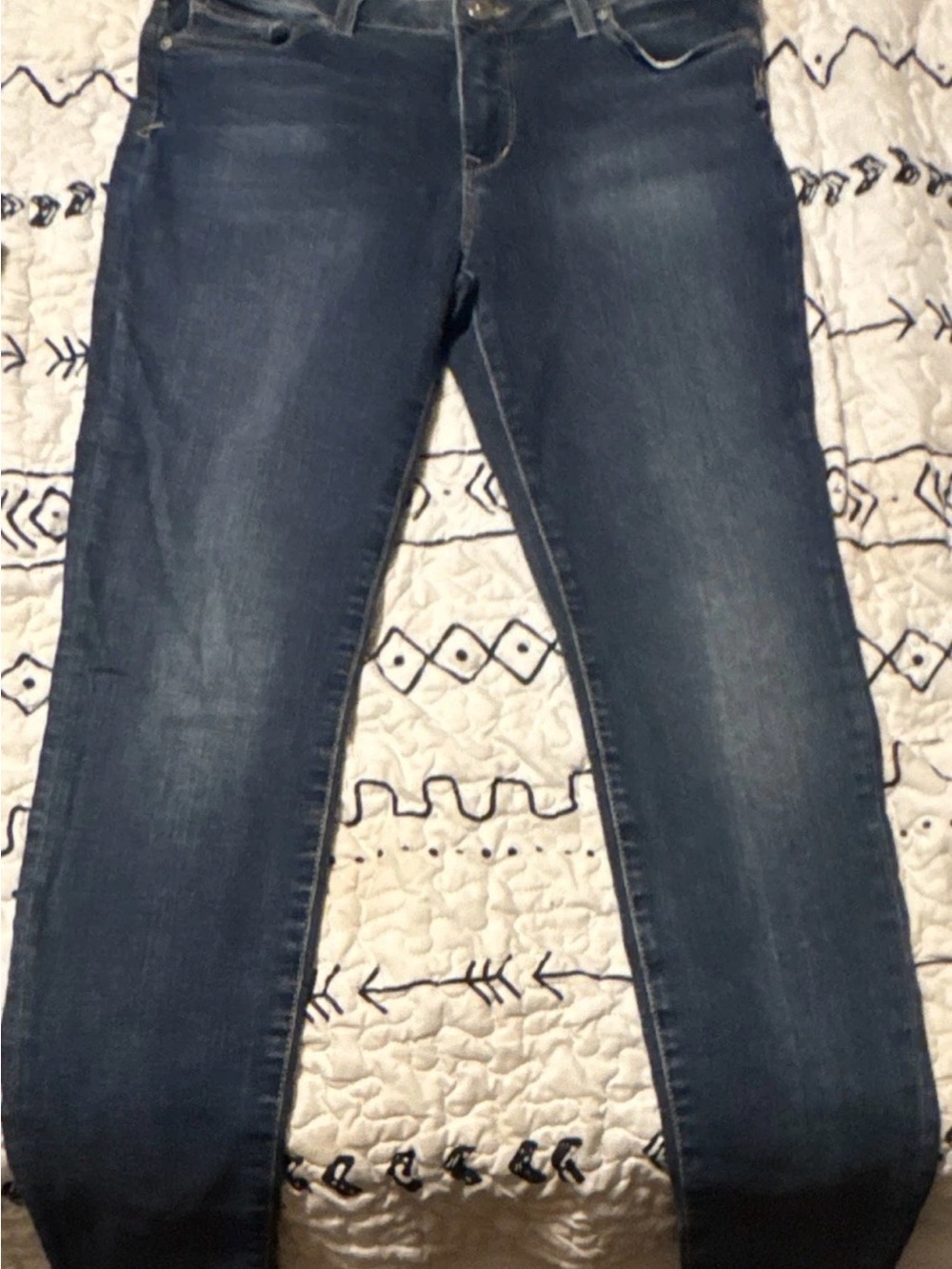 Silver Jeans Women's Skinny Jeans in Dark Blue Wash